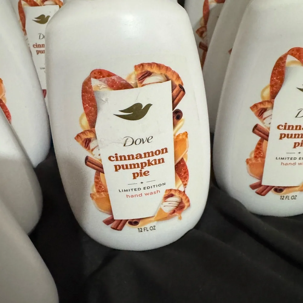 10 Dove Limited Edition Hand Wash Cinnamon Pumpkin Pie 12 Fl Oz